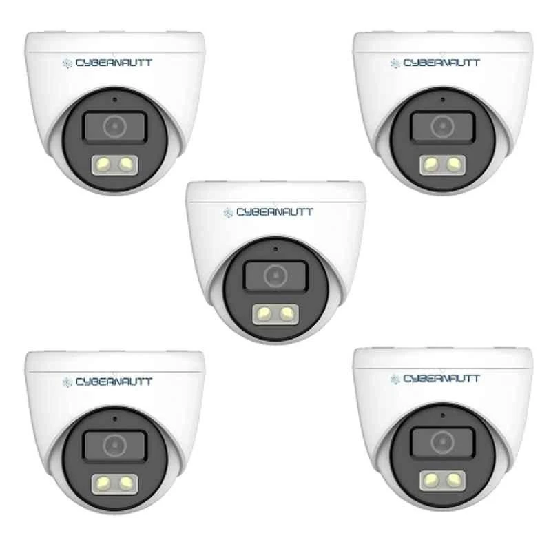 Impact by Honeywell 5MP White Plastic AHD IR Dome Camera, I-HADC-5005PI-L